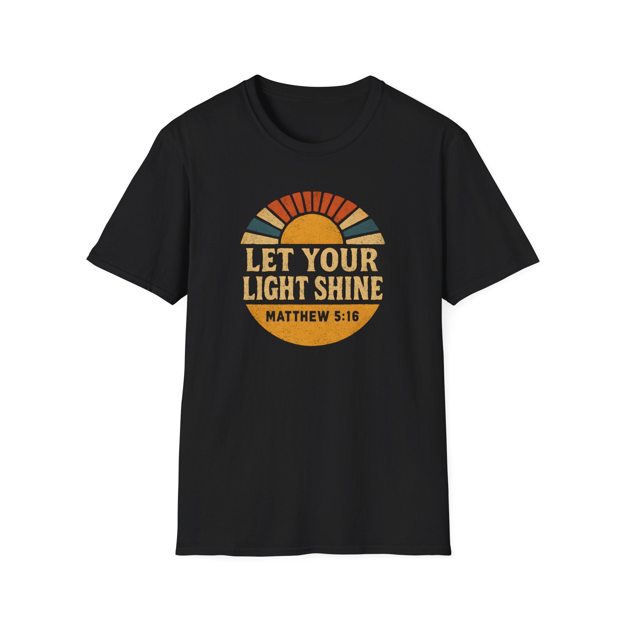 Let Your Light Shine Retro T-Shirt