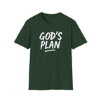 God's Plan Word Art T-Shirt