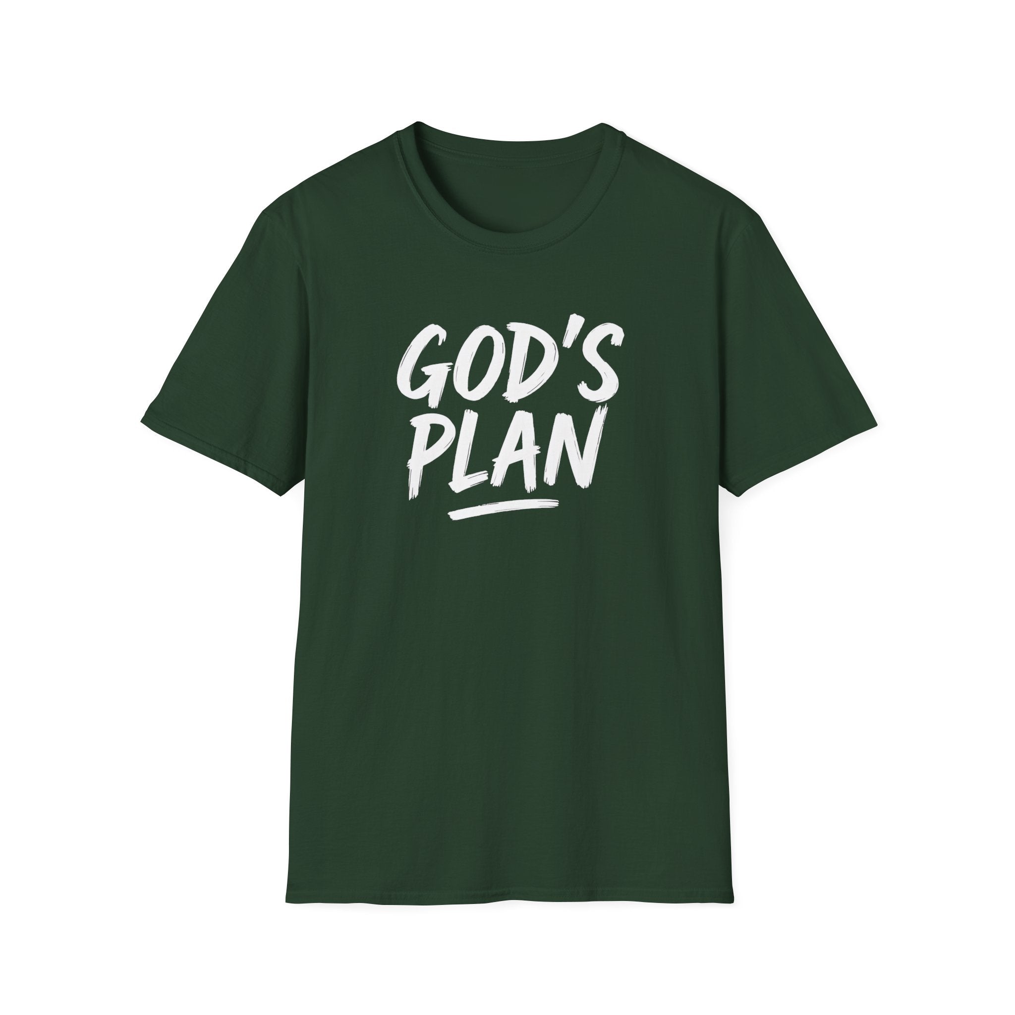 God's Plan Word Art T-Shirt