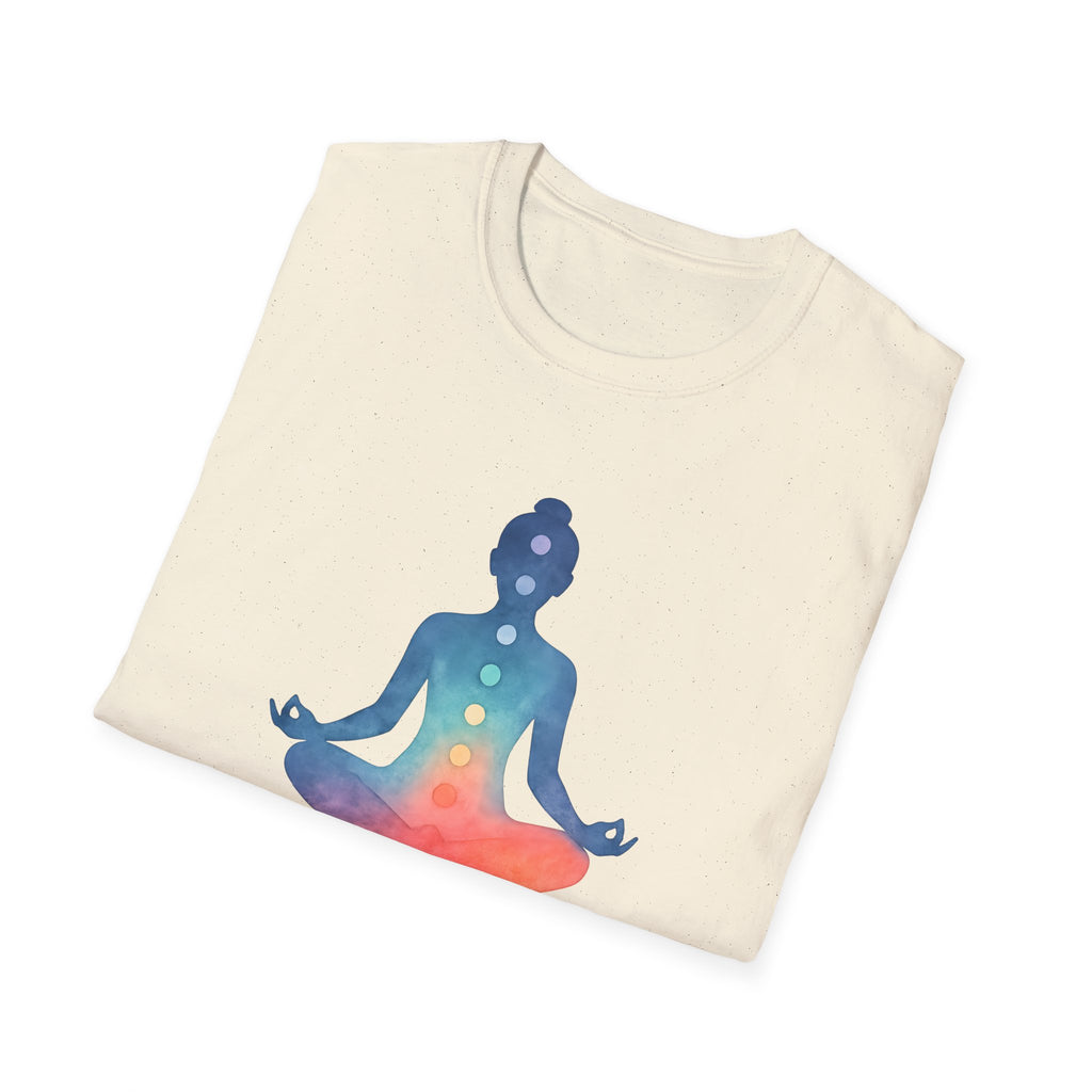 Chakra Meditation Silhouette T-Shirt