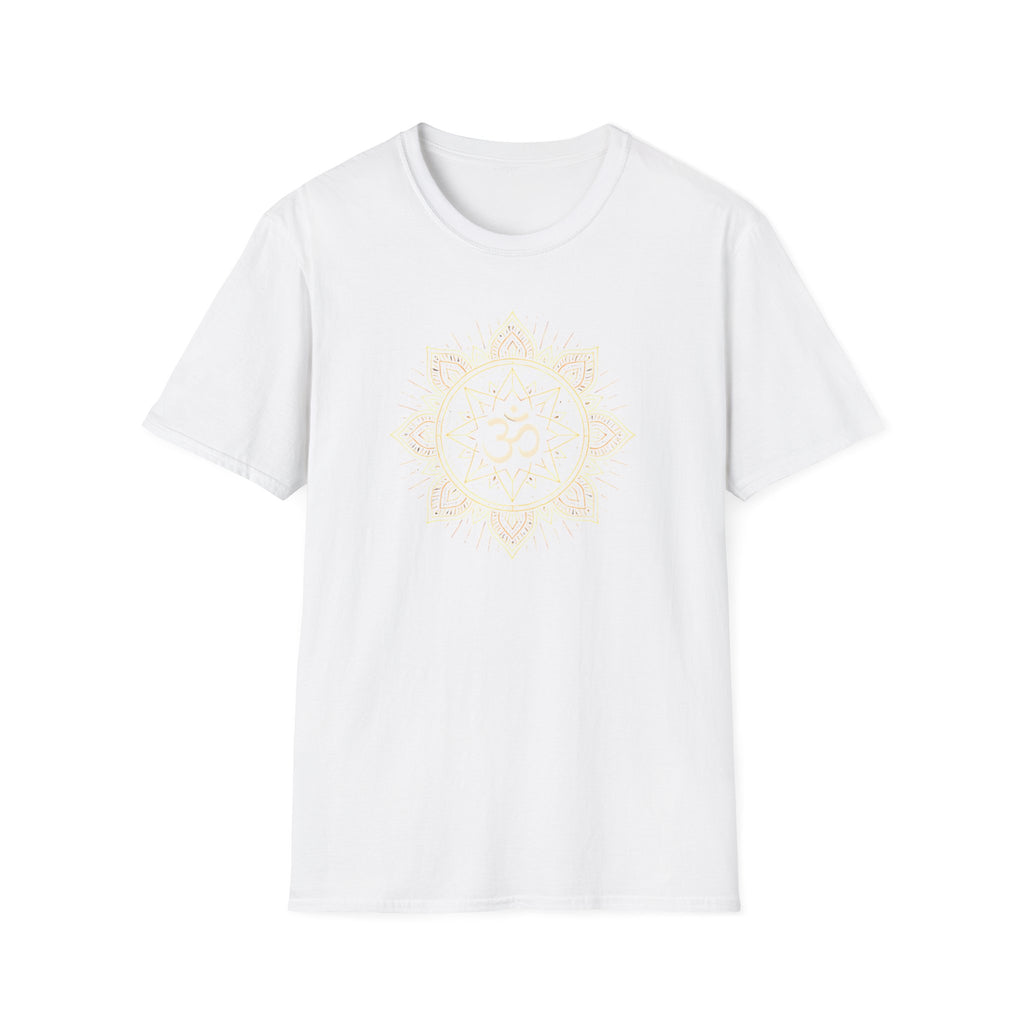 Golden Om Mandala T-Shirt