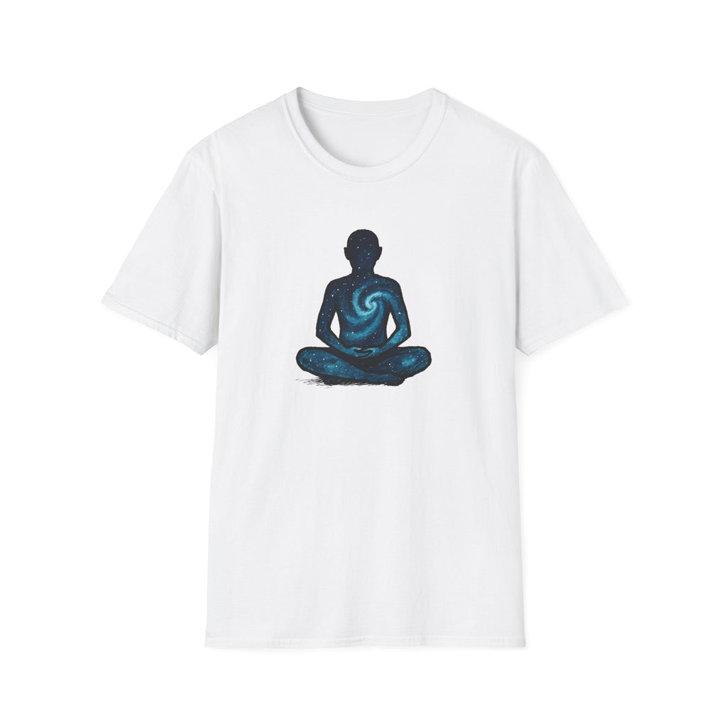 Galaxy Meditation Silhouette T-Shirt