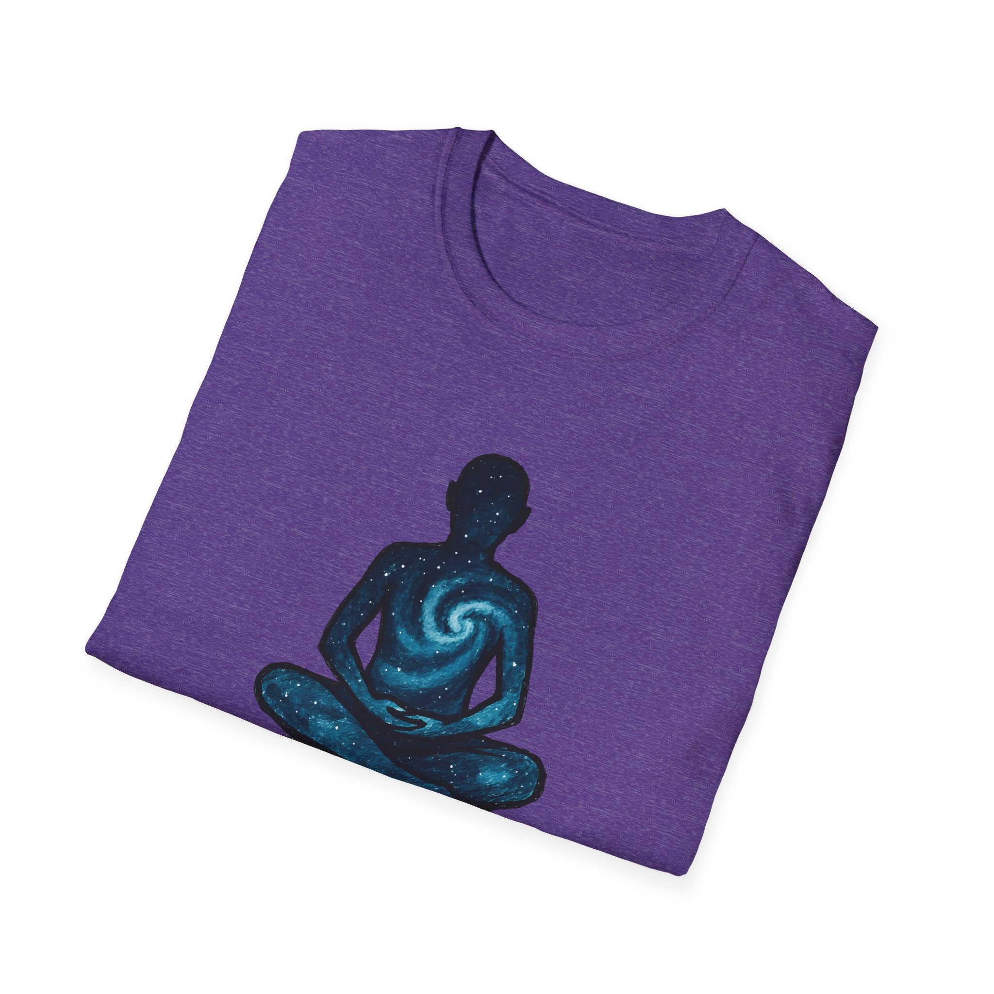 Galaxy Meditation Silhouette T-Shirt