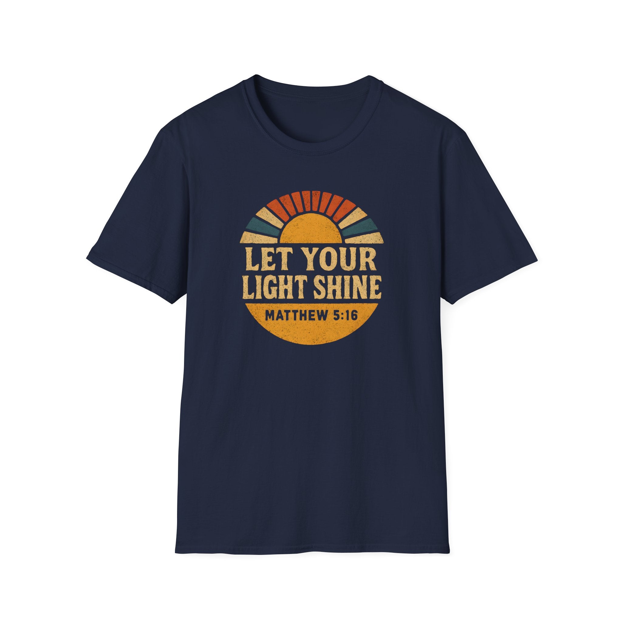 Let Your Light Shine Retro T-Shirt