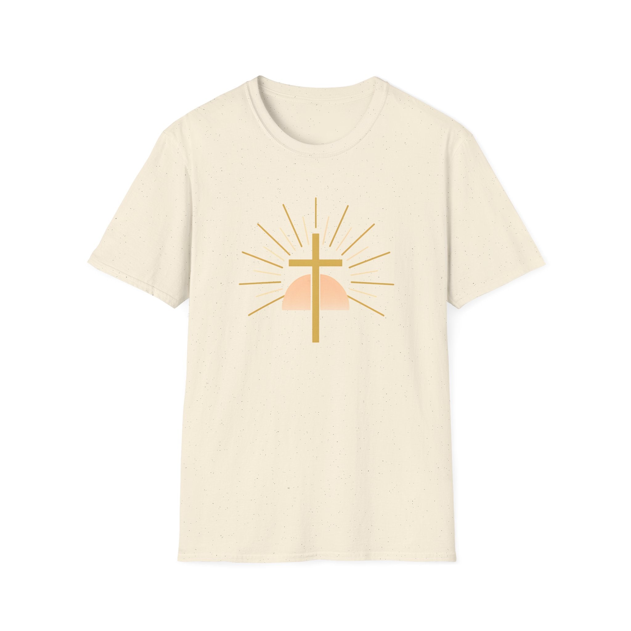 Radiant Cross with Rays T-Shirt
