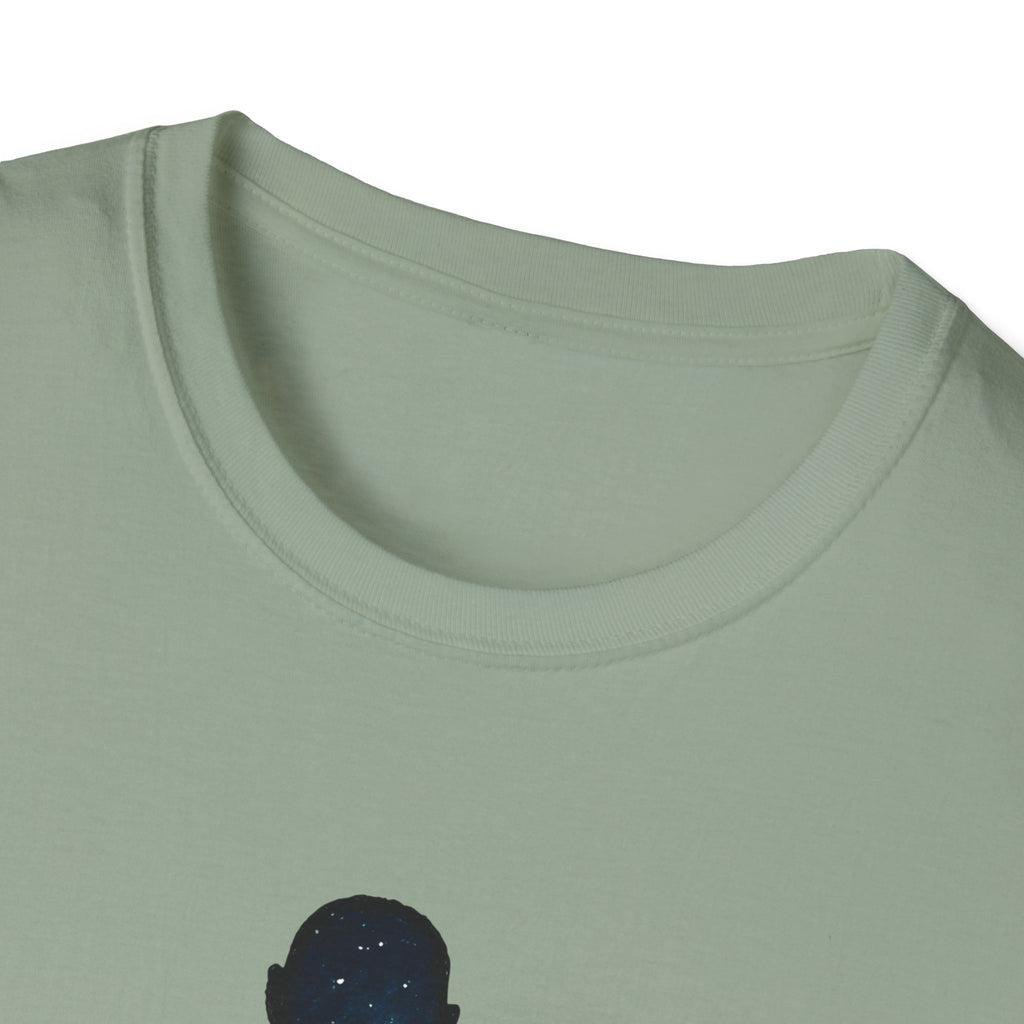 Galaxy Meditation Silhouette T-Shirt