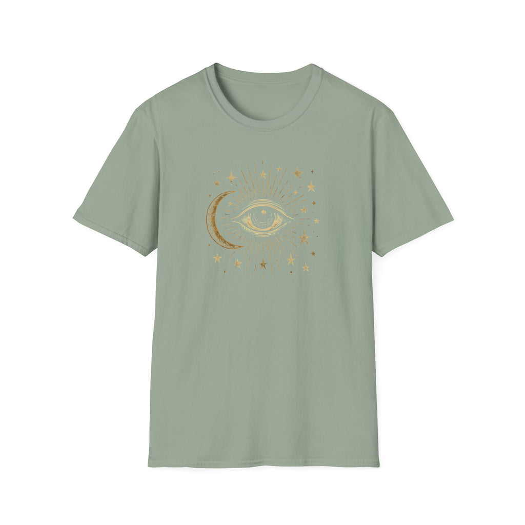 Celestial Eye with Moon T-Shirt