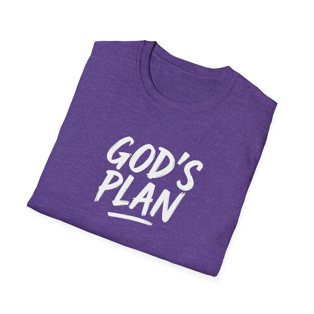 God's Plan Word Art T-Shirt