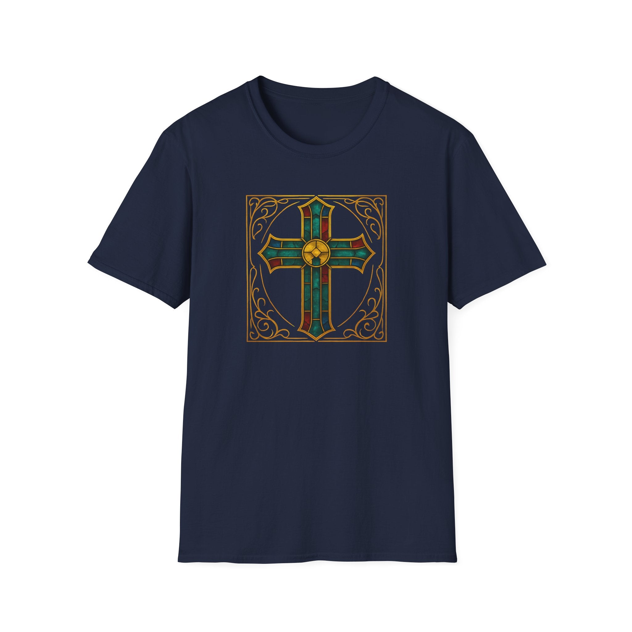 Stained Glass Cross T-Shirt