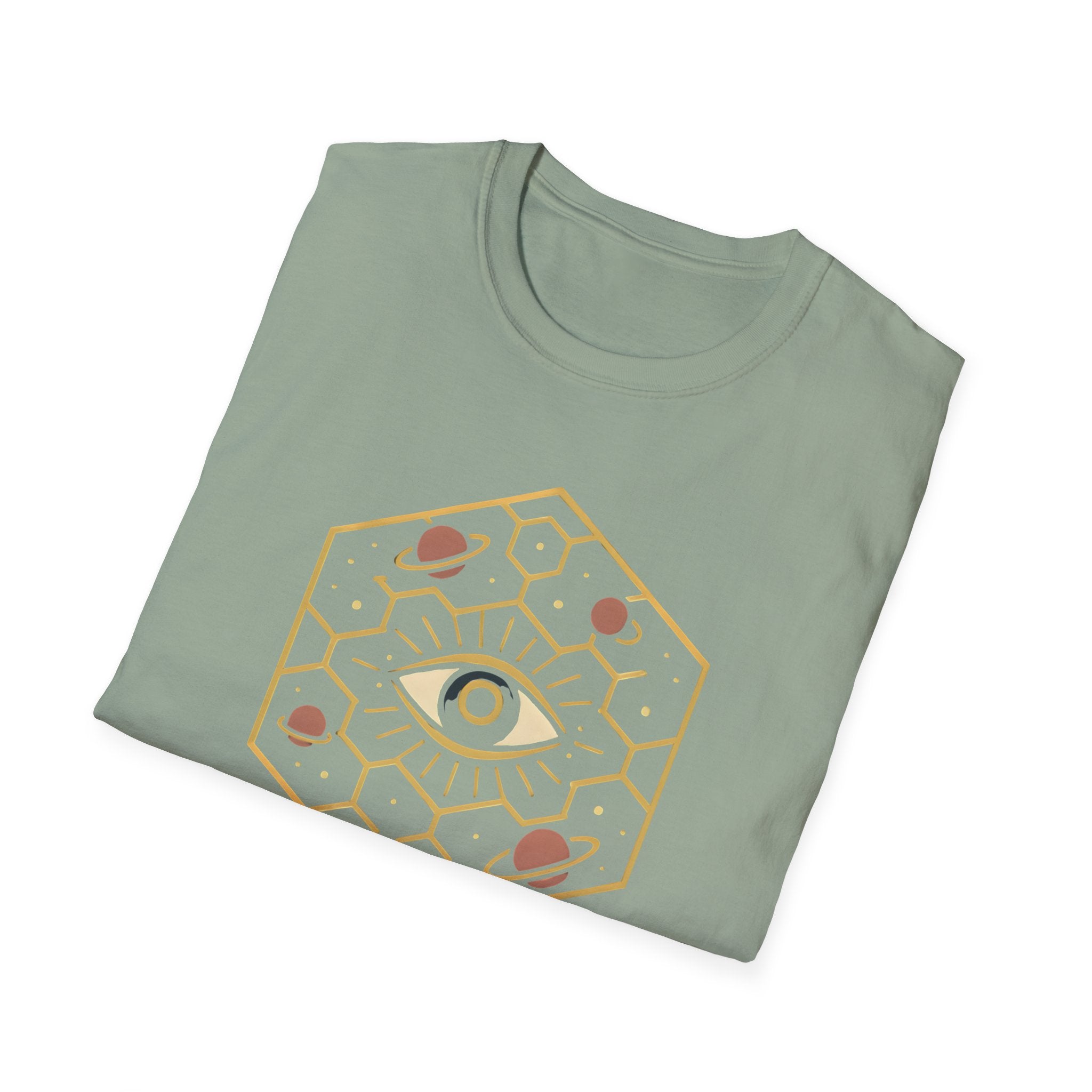 Cosmic Eye Hexagon T-Shirt