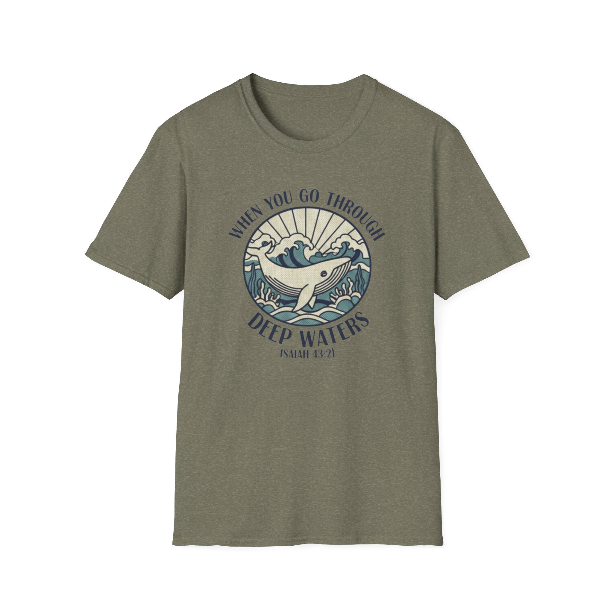 When We Go Through Deep Waters T-Shirt