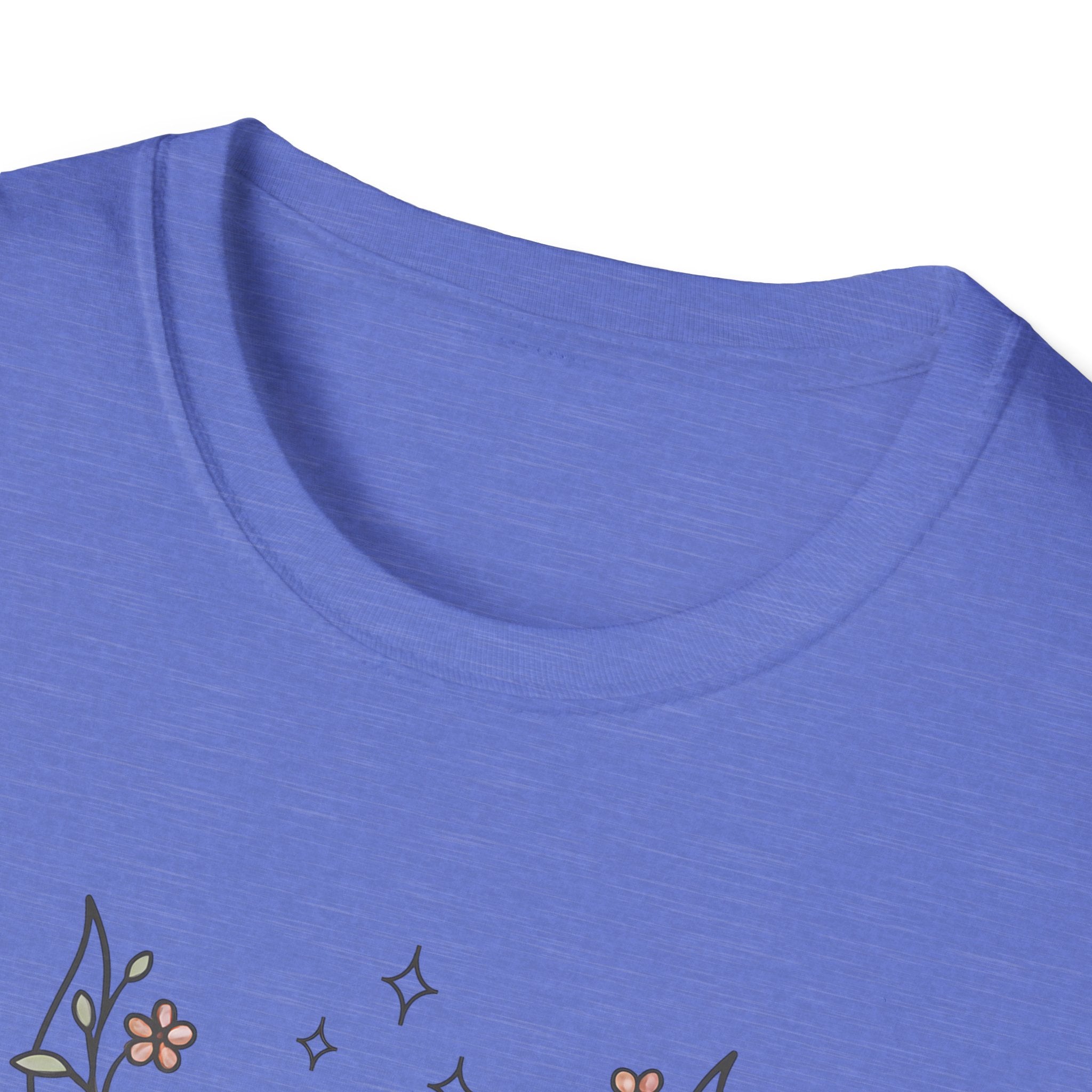 Floral deer skull T-Shirt