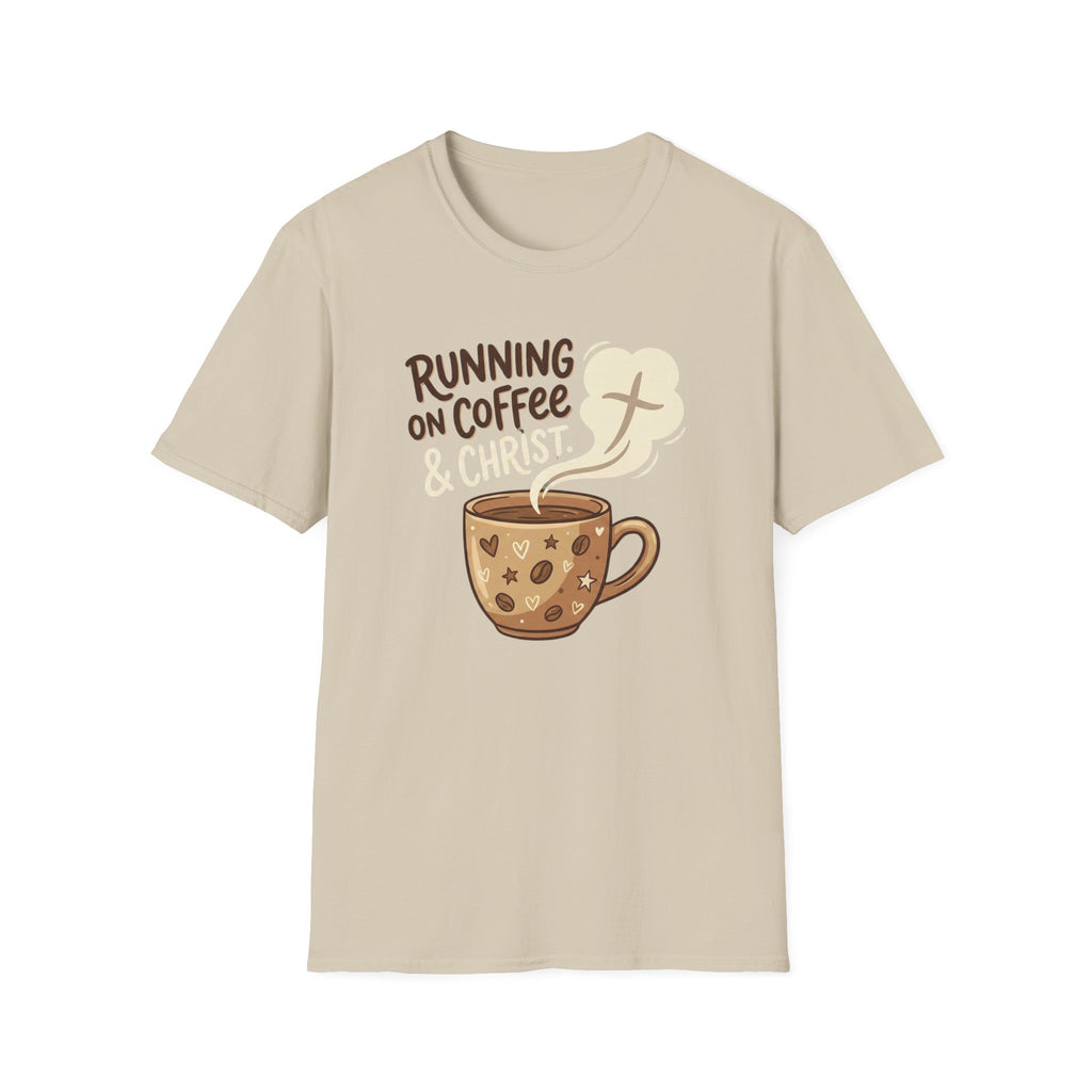 Running on Coffee & Christ T-Shirt