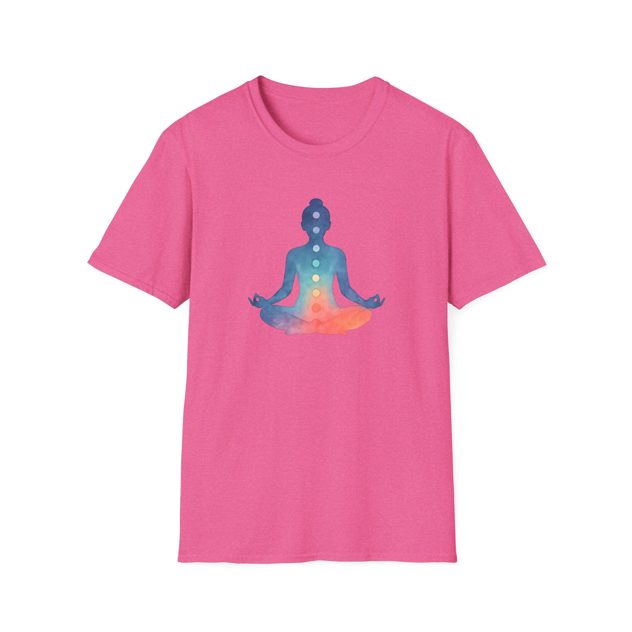 Chakra Meditation Silhouette T-Shirt