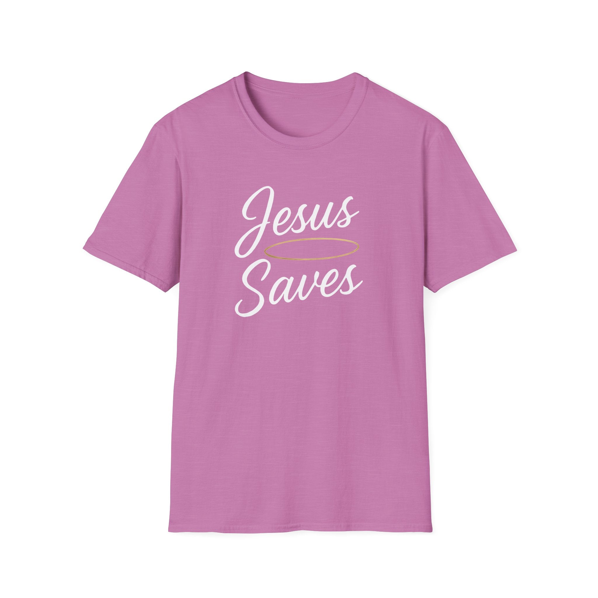 Jesus Saves Halo T-Shirt