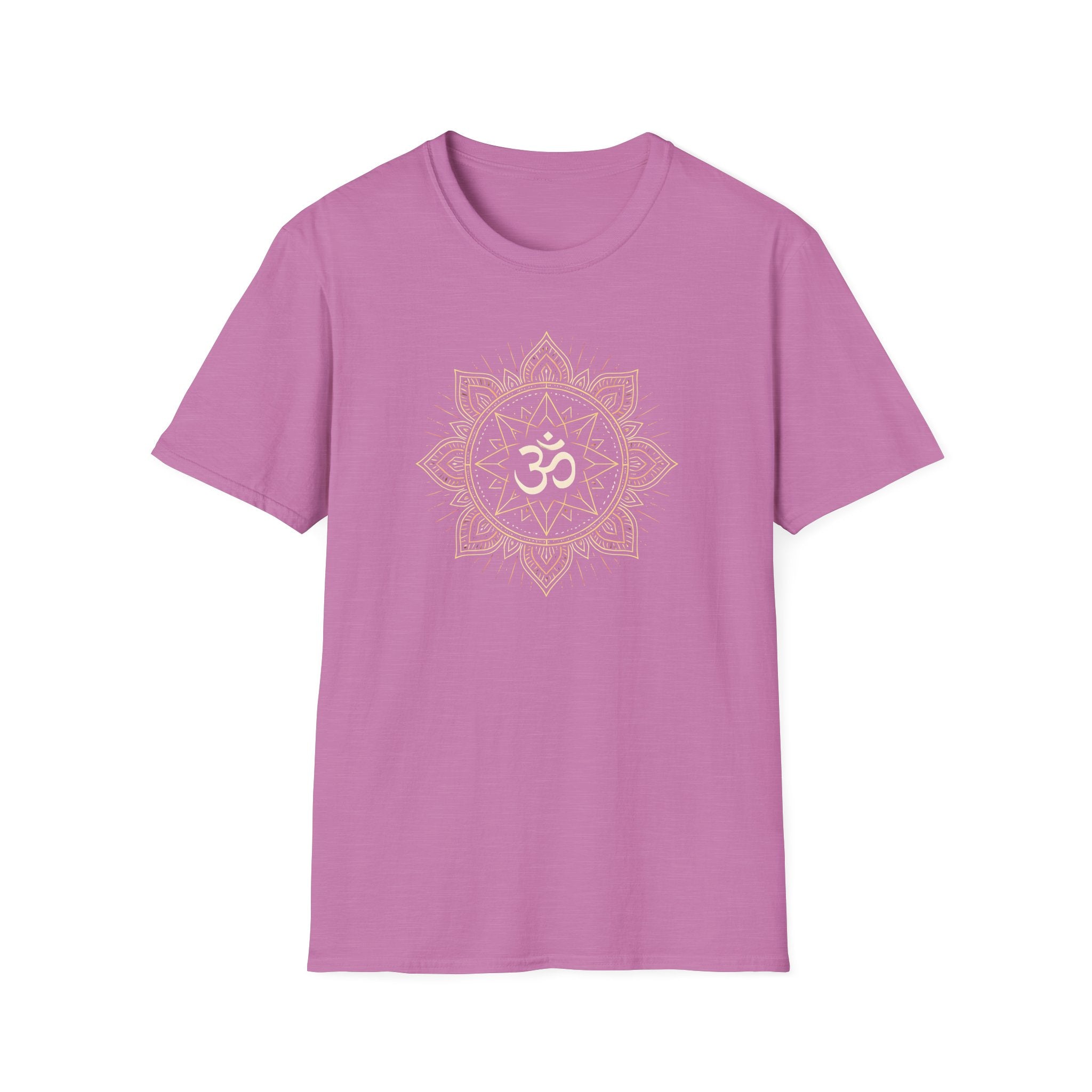 Golden Om Mandala T-Shirt