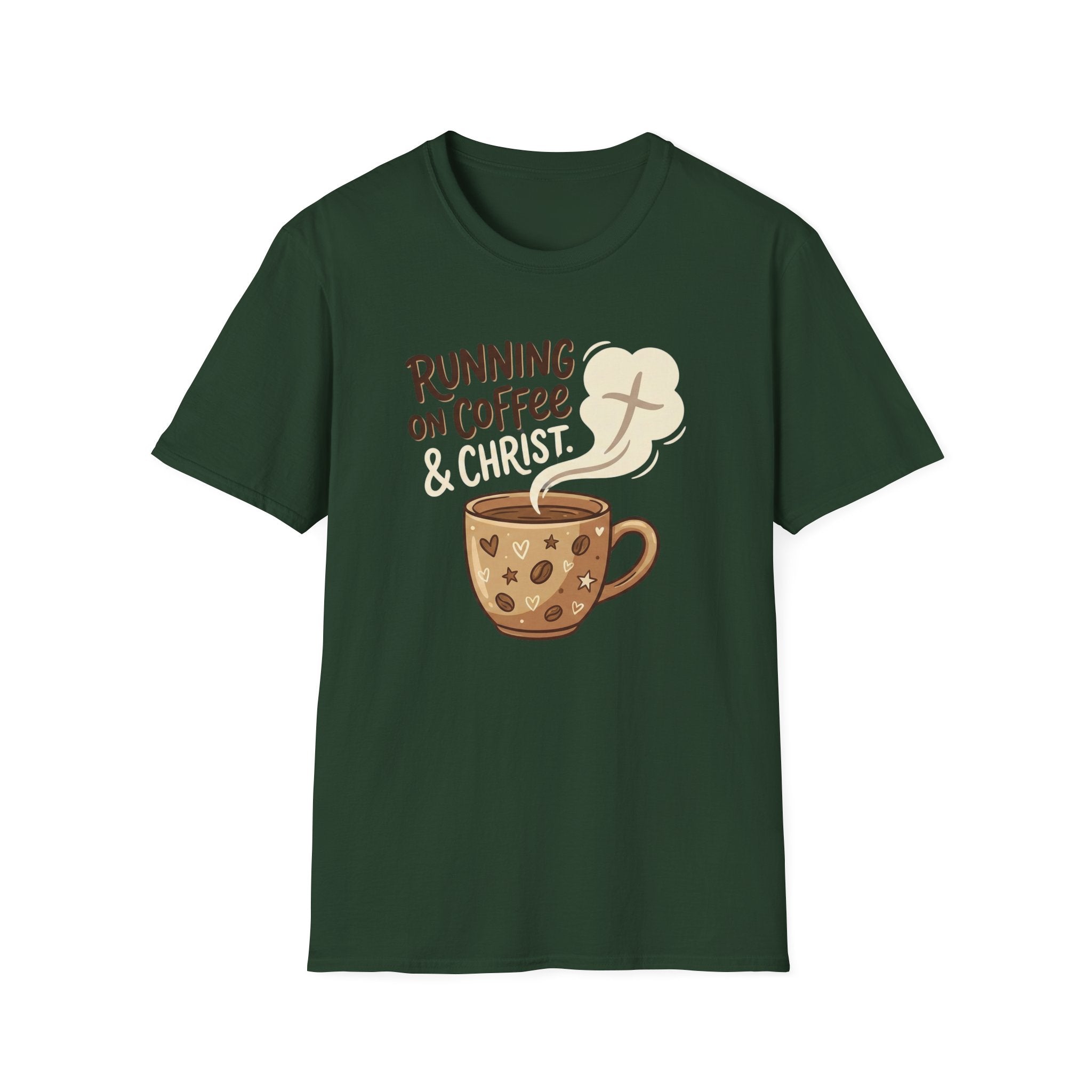 Running on Coffee & Christ T-Shirt