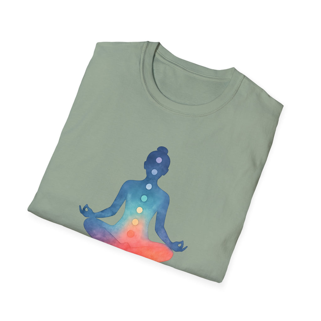 Chakra Meditation Silhouette T-Shirt