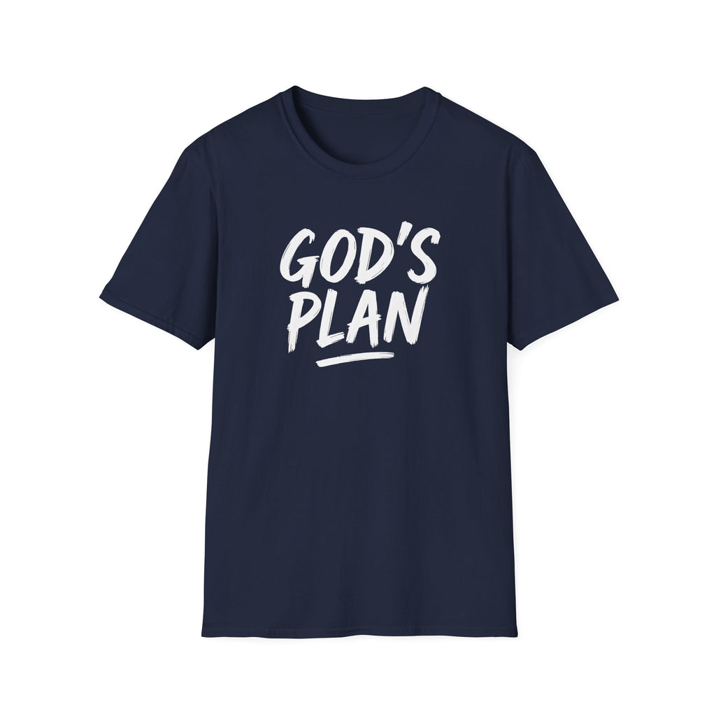 God's Plan Word Art T-Shirt