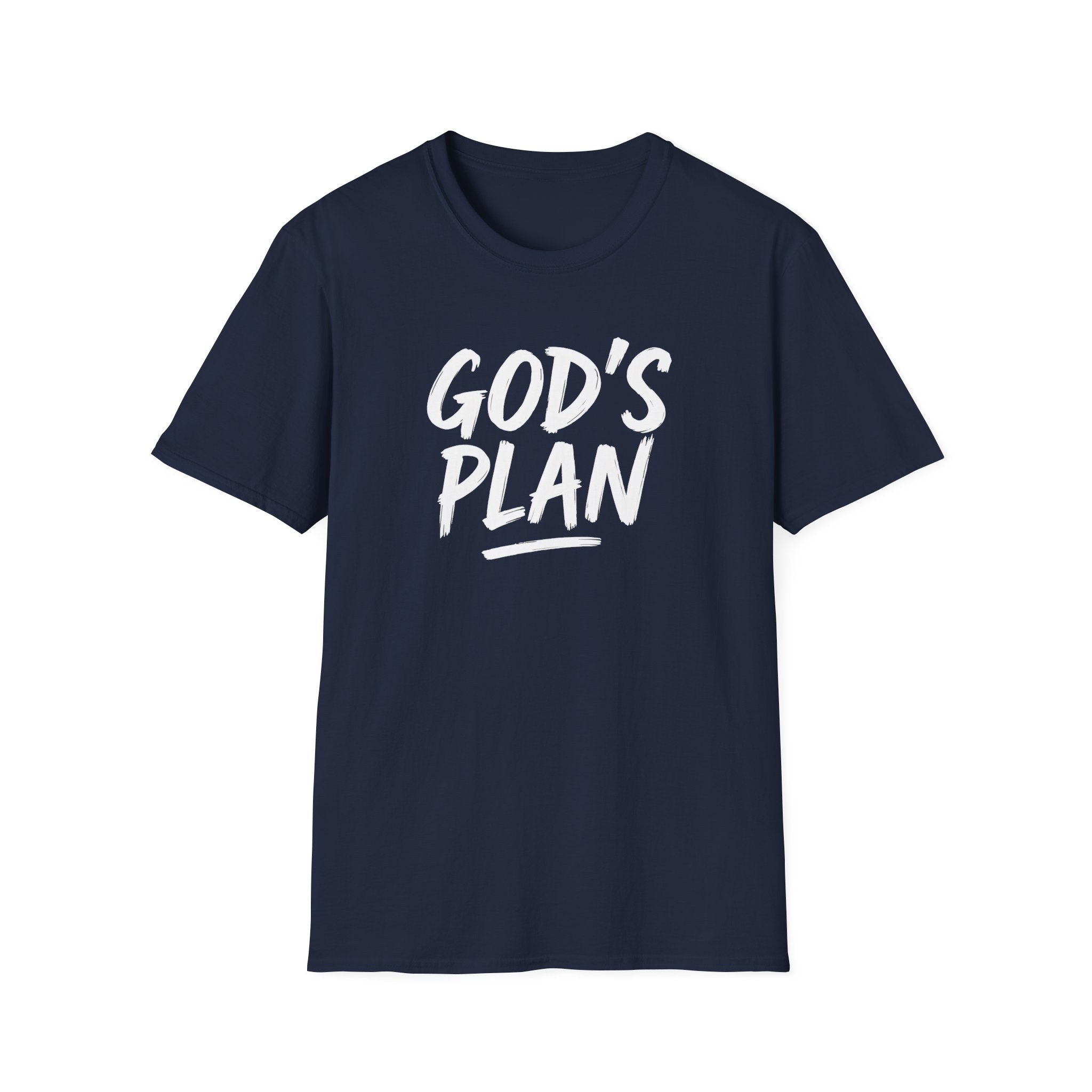 God's Plan Word Art T-Shirt