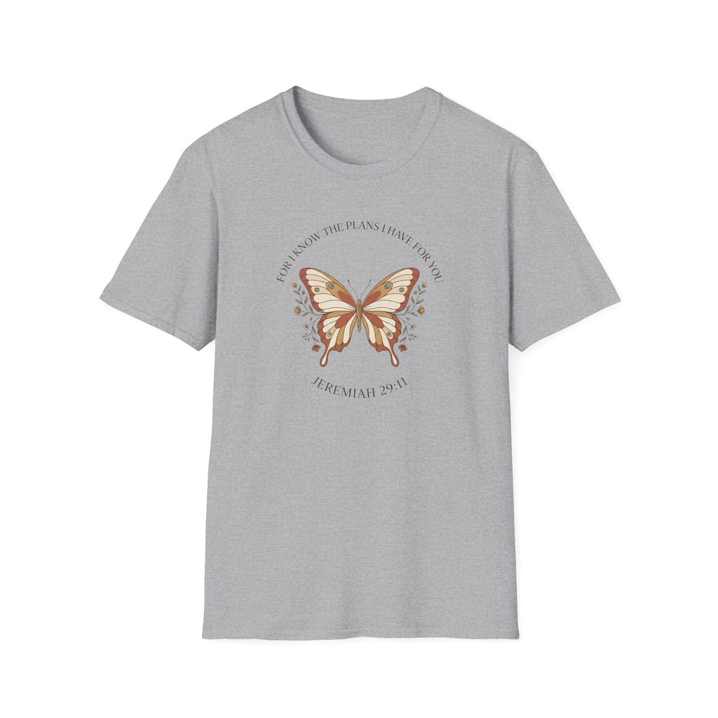 Butterfly Jeremiah 29:11 T-Shirt