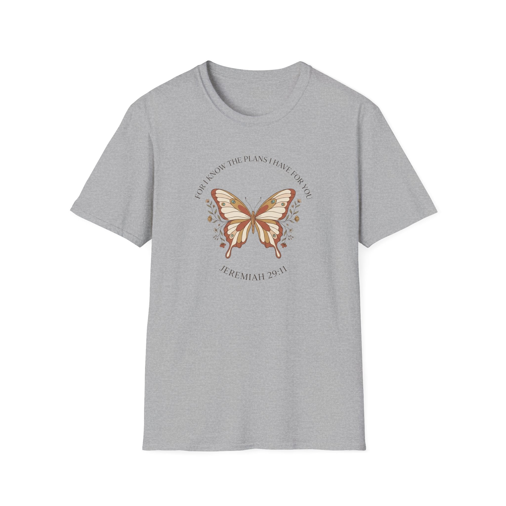 Butterfly Jeremiah 29:11 T-Shirt