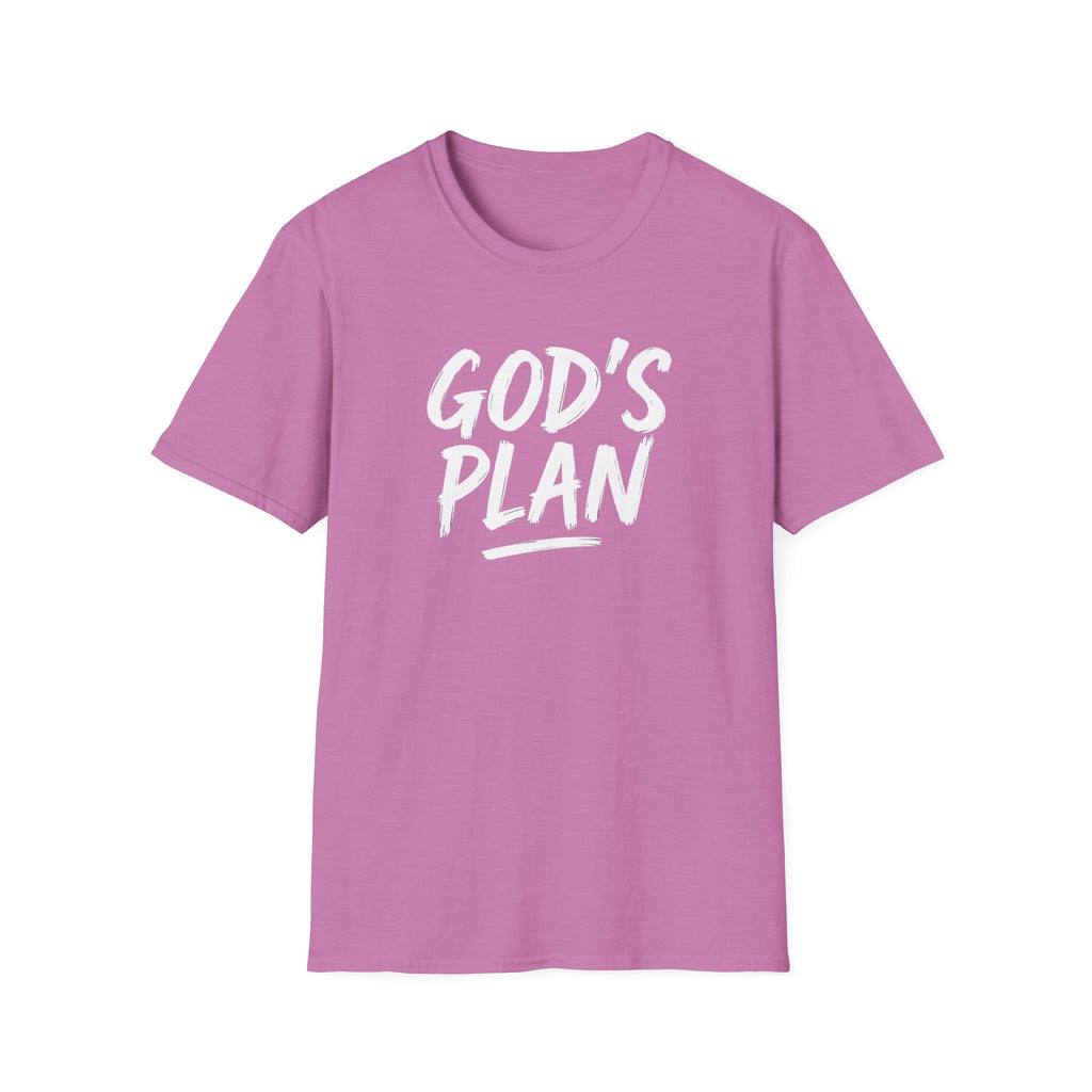 God's Plan Word Art T-Shirt