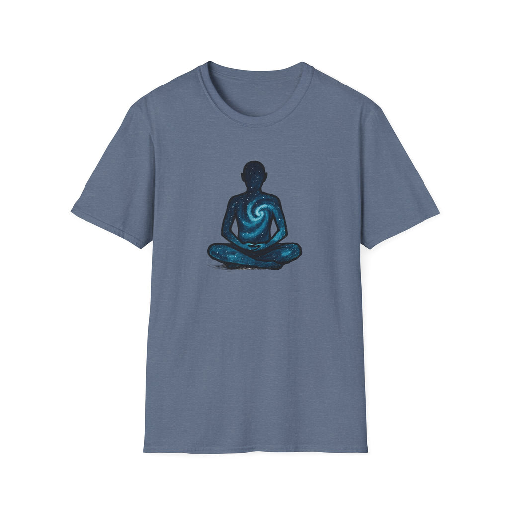 Galaxy Meditation Silhouette T-Shirt
