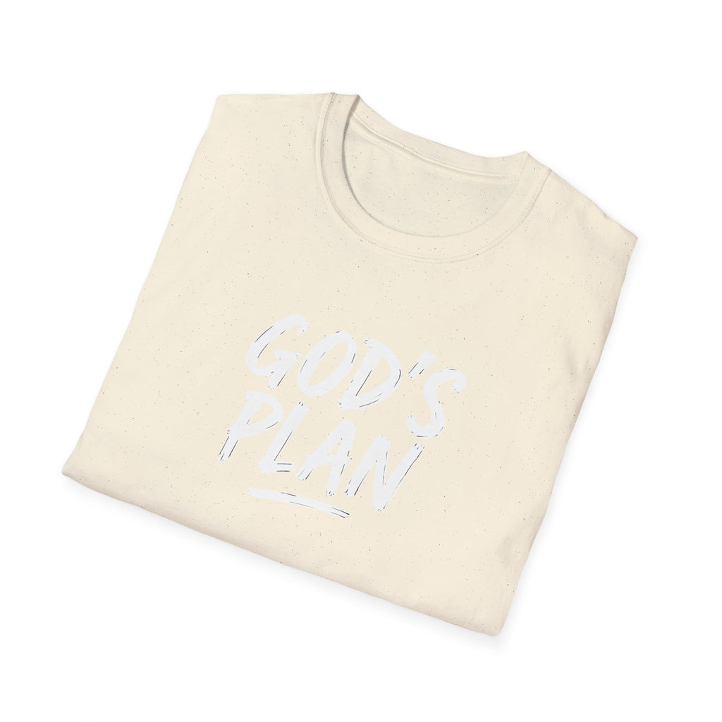 God's Plan Word Art T-Shirt