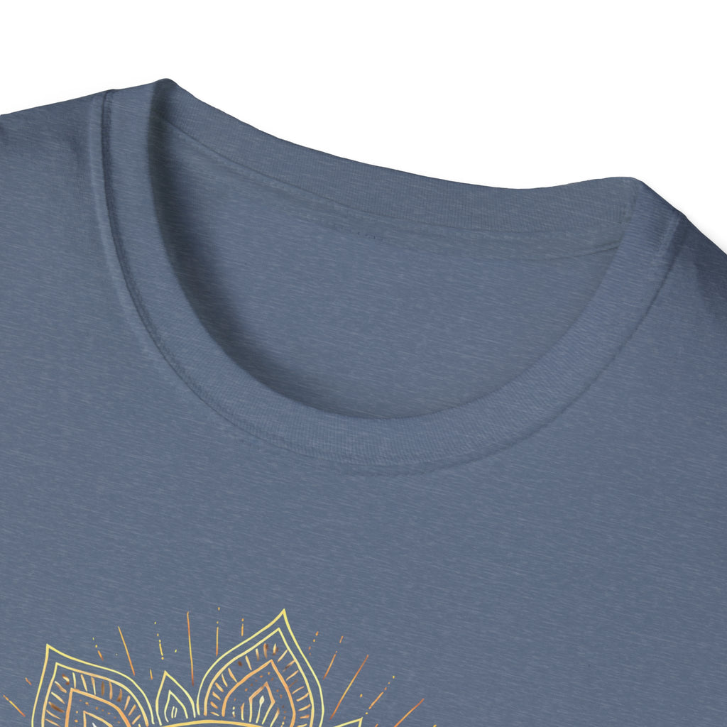 Golden Om Mandala T-Shirt
