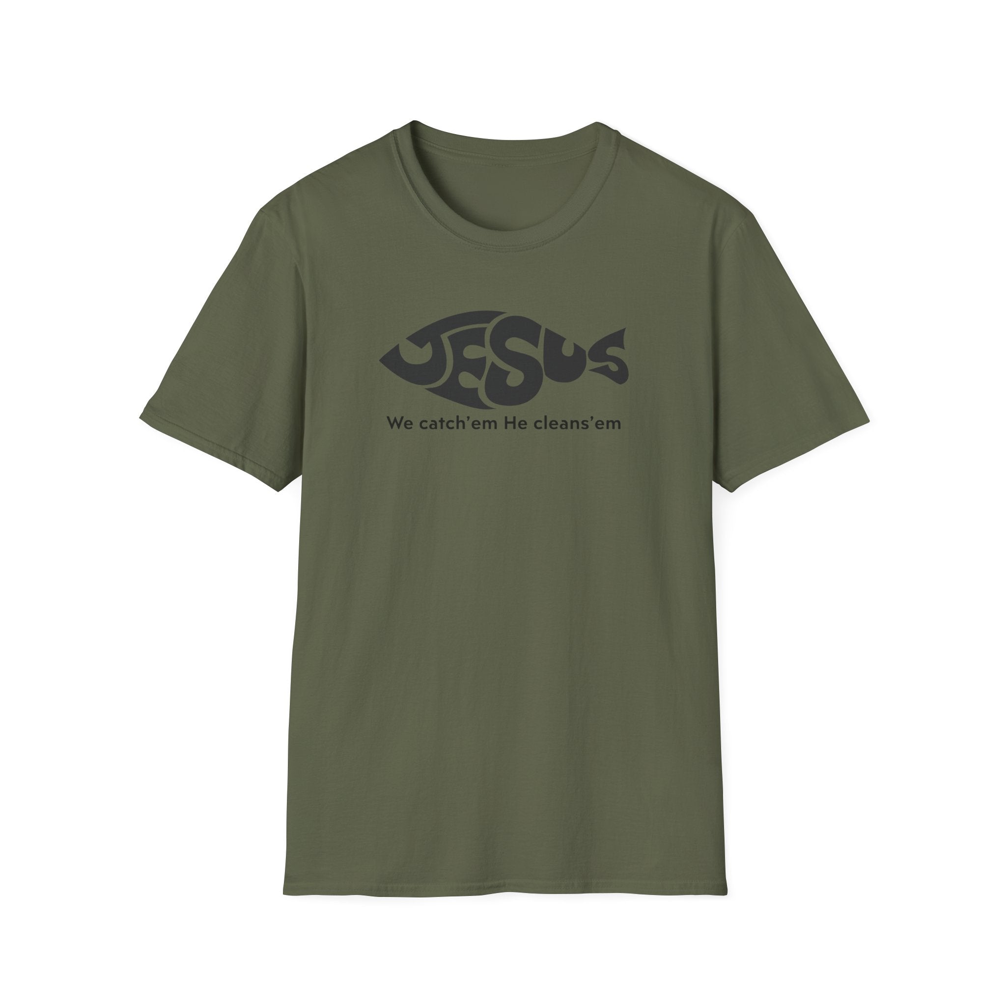 Jesus He Cleans'em T-Shirt