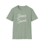 Jesus Saves Halo T-Shirt