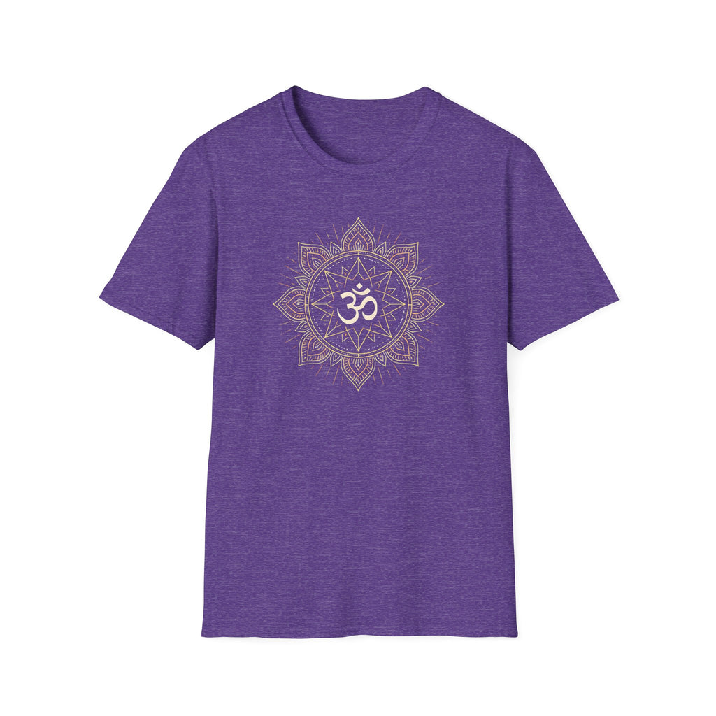 Golden Om Mandala T-Shirt