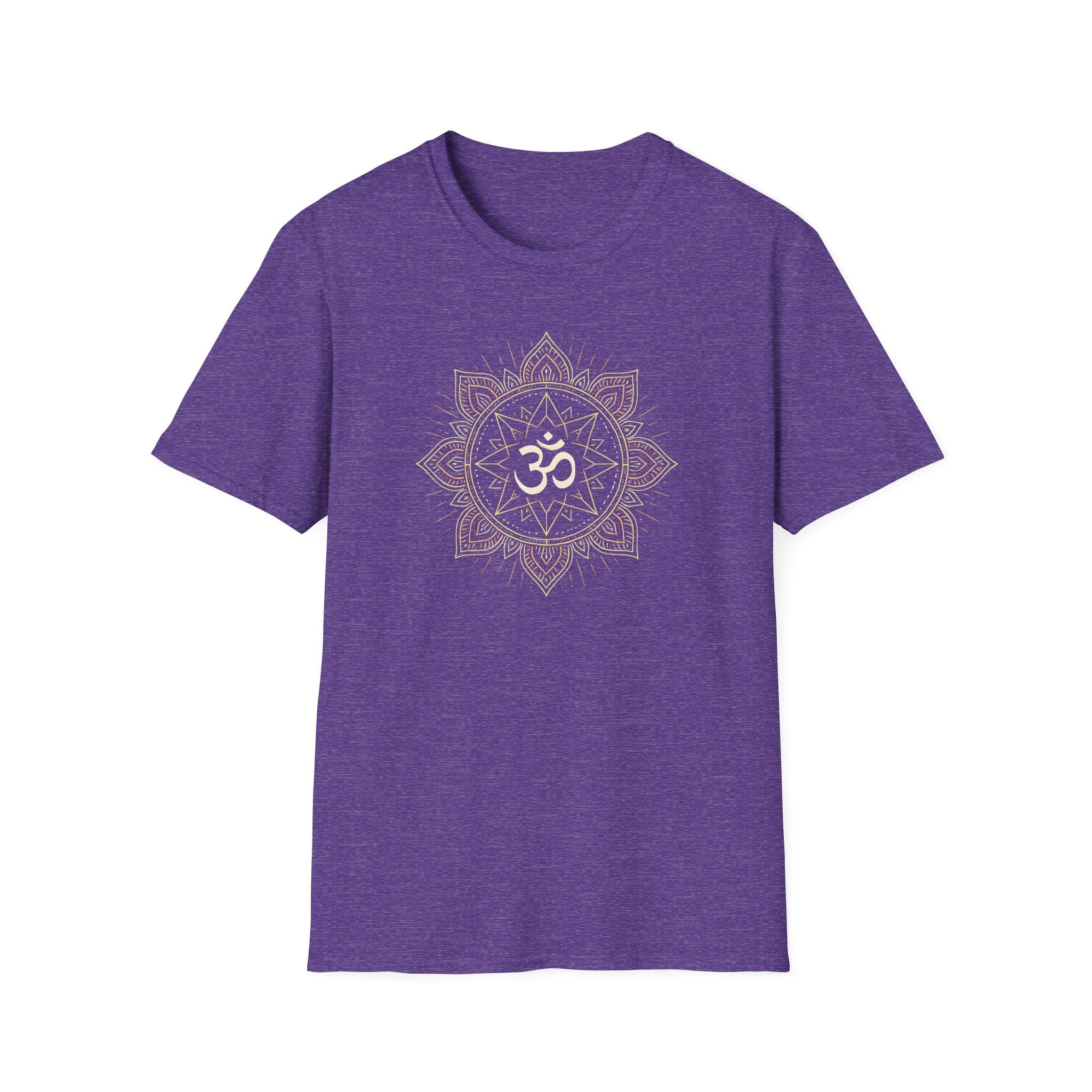 Golden Om Mandala T-Shirt