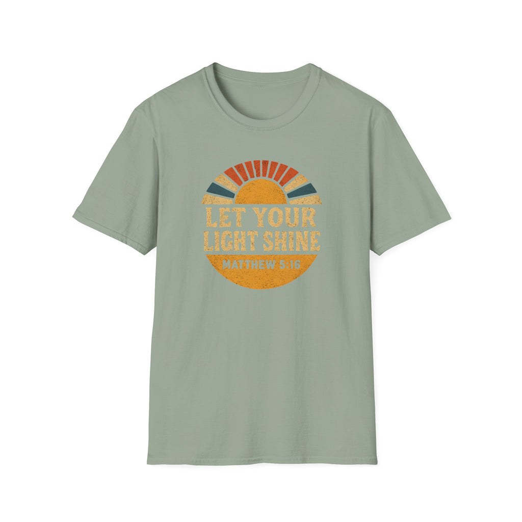 Let Your Light Shine Retro T-Shirt