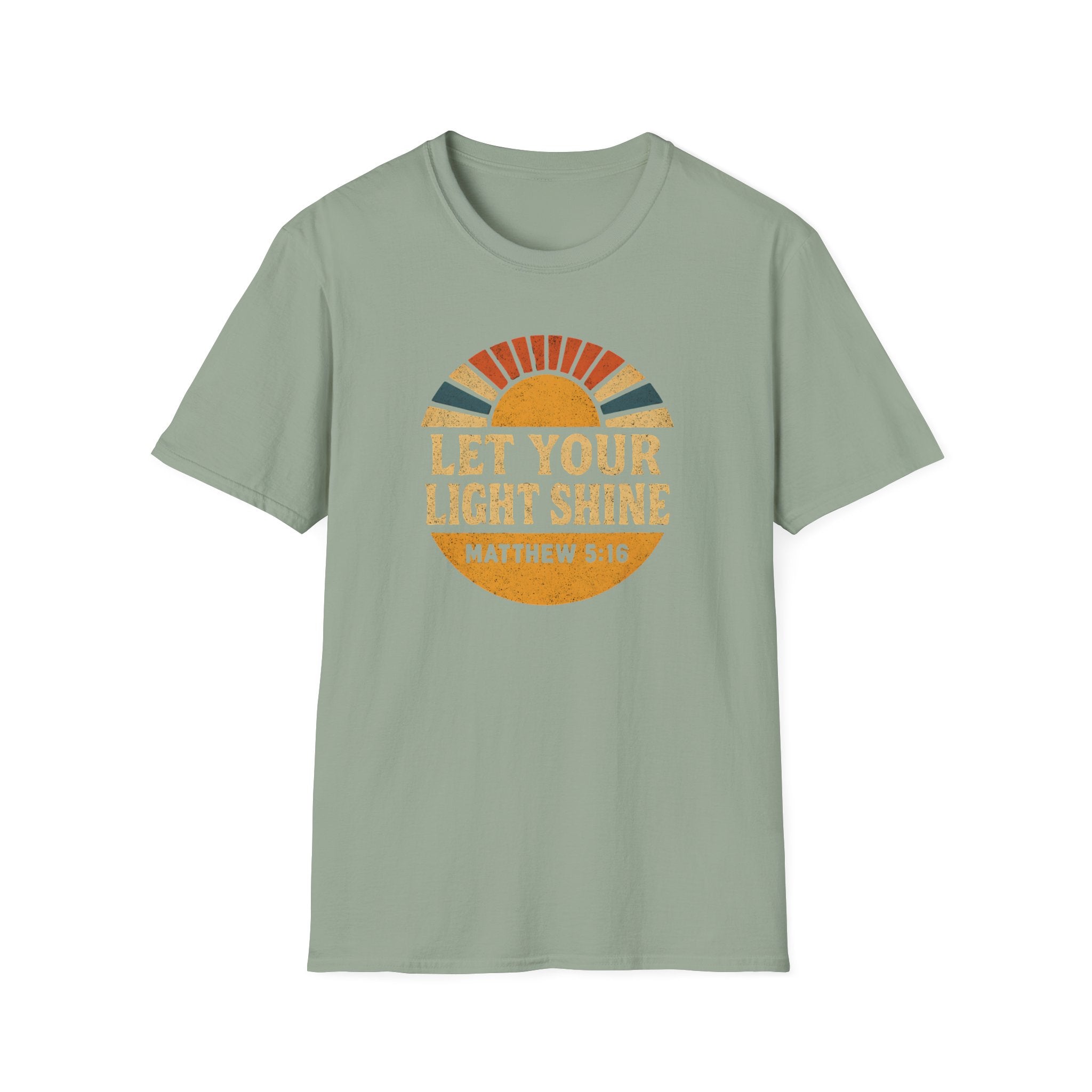 Let Your Light Shine Retro T-Shirt