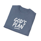 God's Plan Word Art T-Shirt