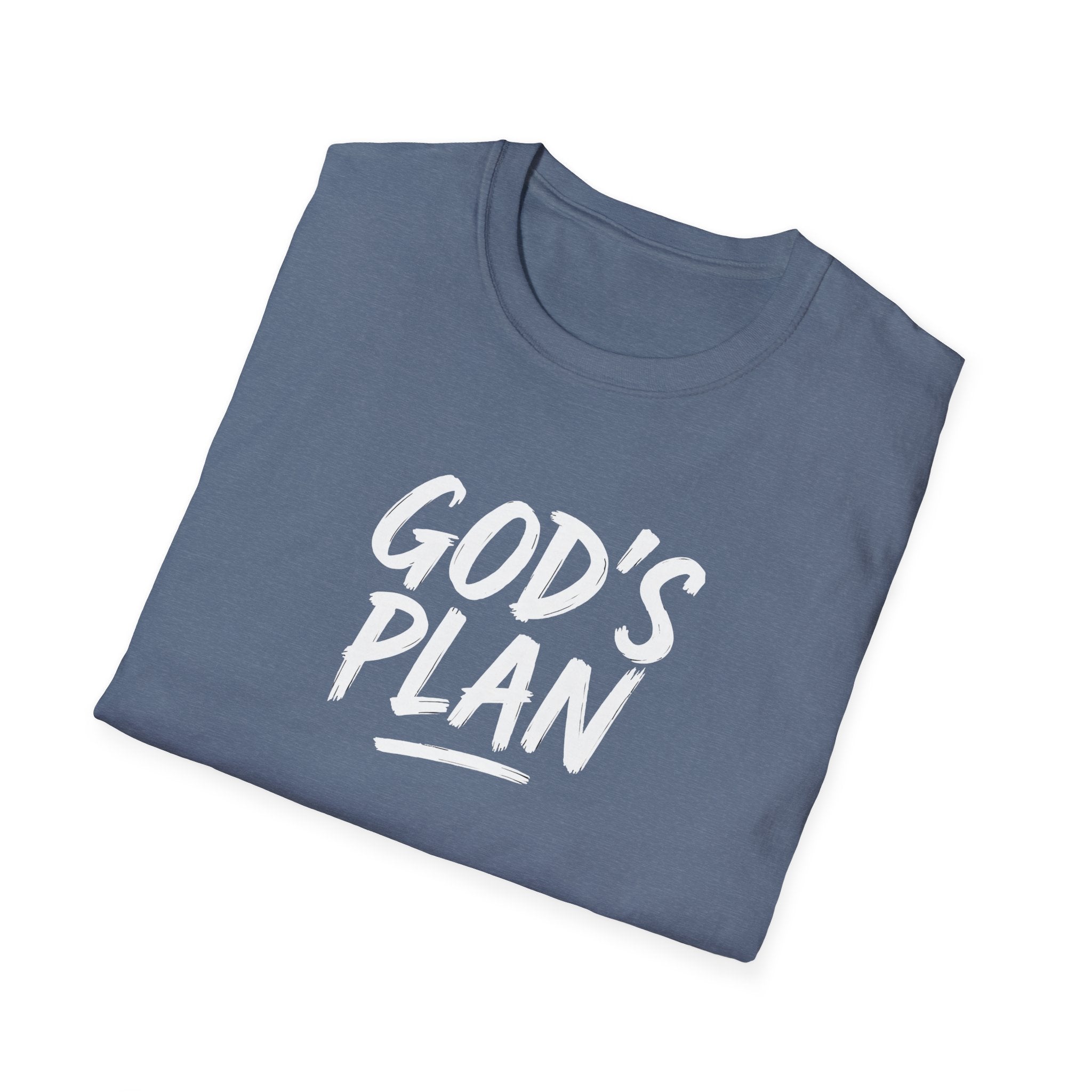 God's Plan Word Art T-Shirt