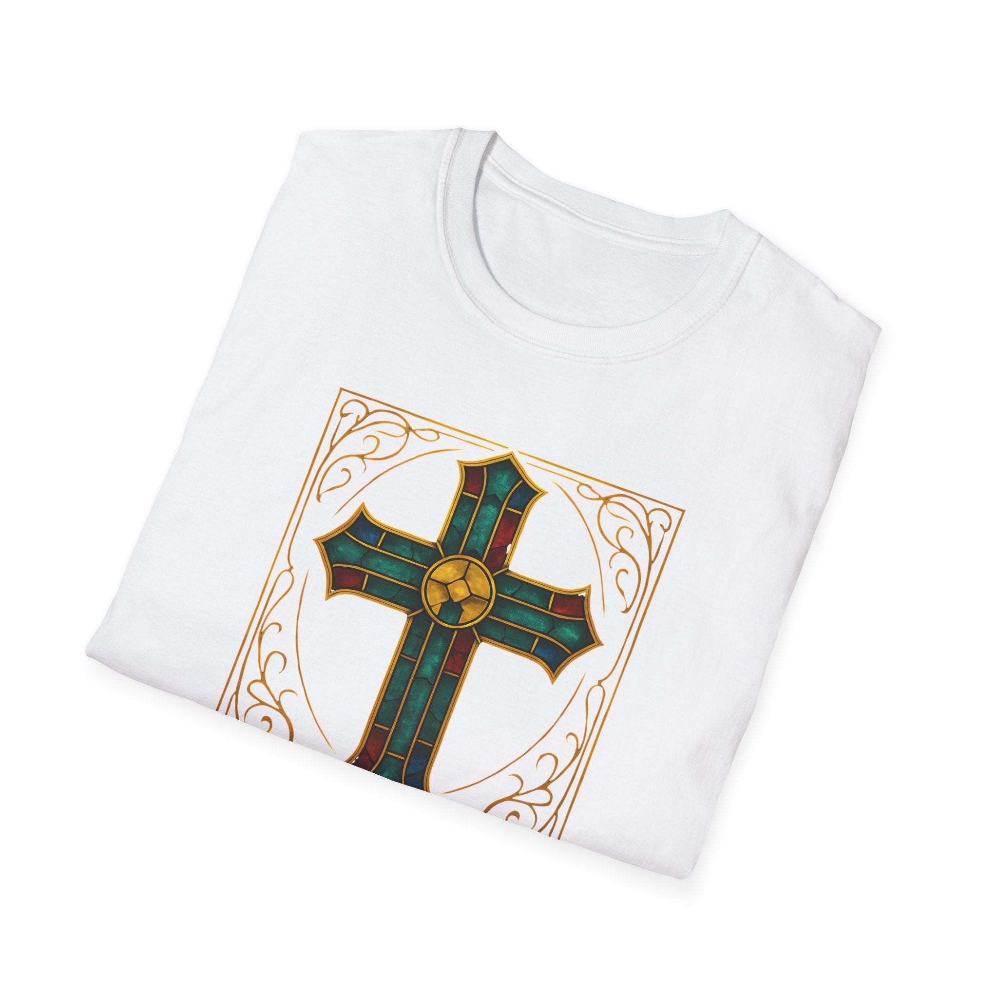 Stained Glass Cross T-Shirt