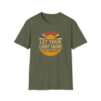 Let Your Light Shine Retro T-Shirt