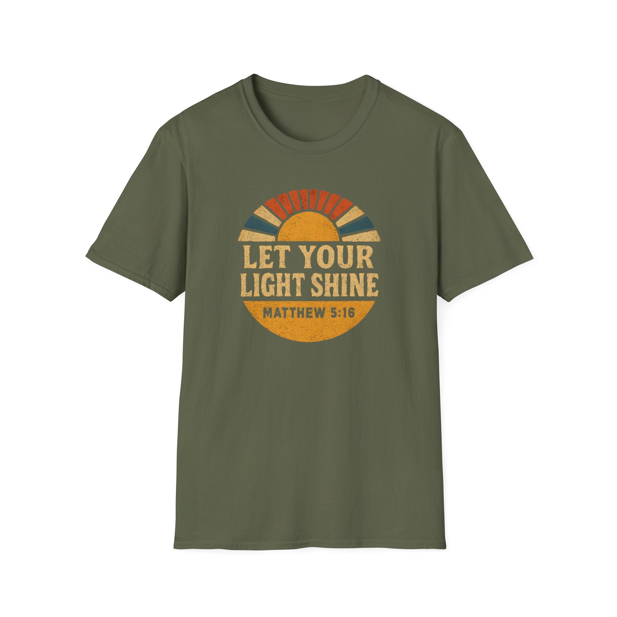 Let Your Light Shine Retro T-Shirt