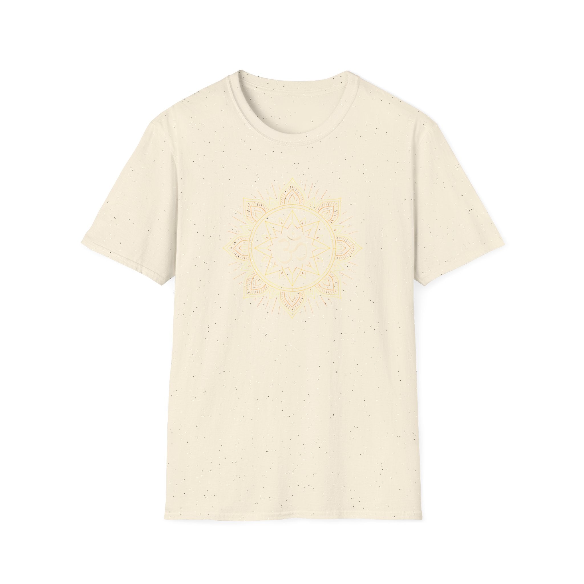 Golden Om Mandala T-Shirt