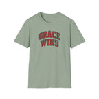 Grace Wins Bold Text T-Shirt