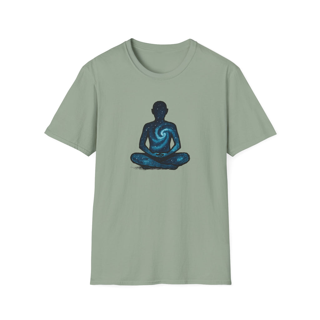 Galaxy Meditation Silhouette T-Shirt
