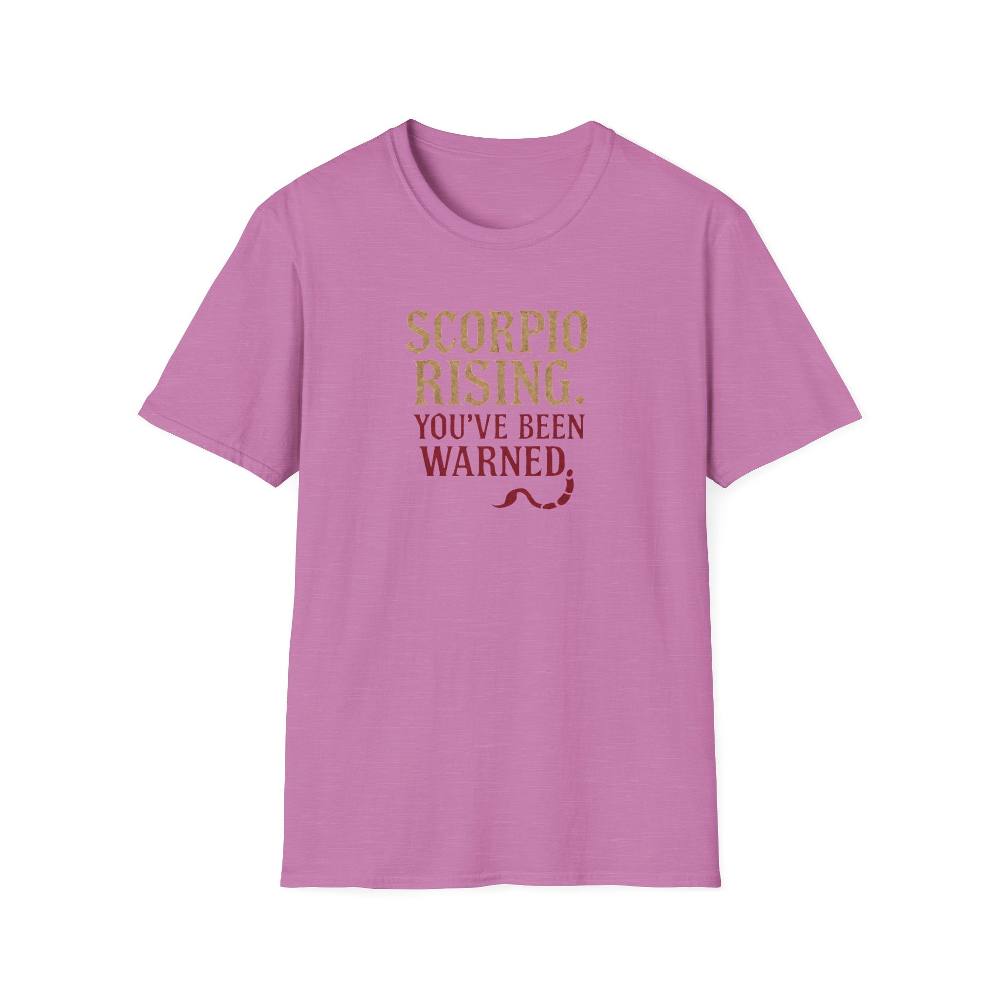 Scorpio Rising Warning T-Shirt