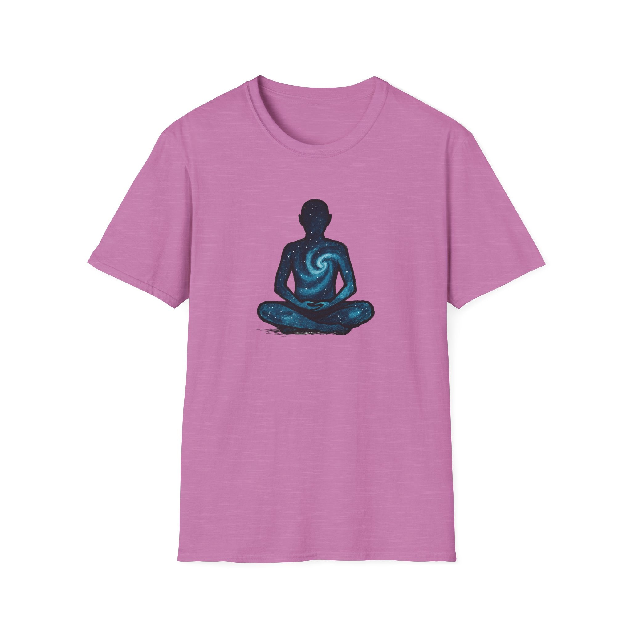 Galaxy Meditation Silhouette T-Shirt