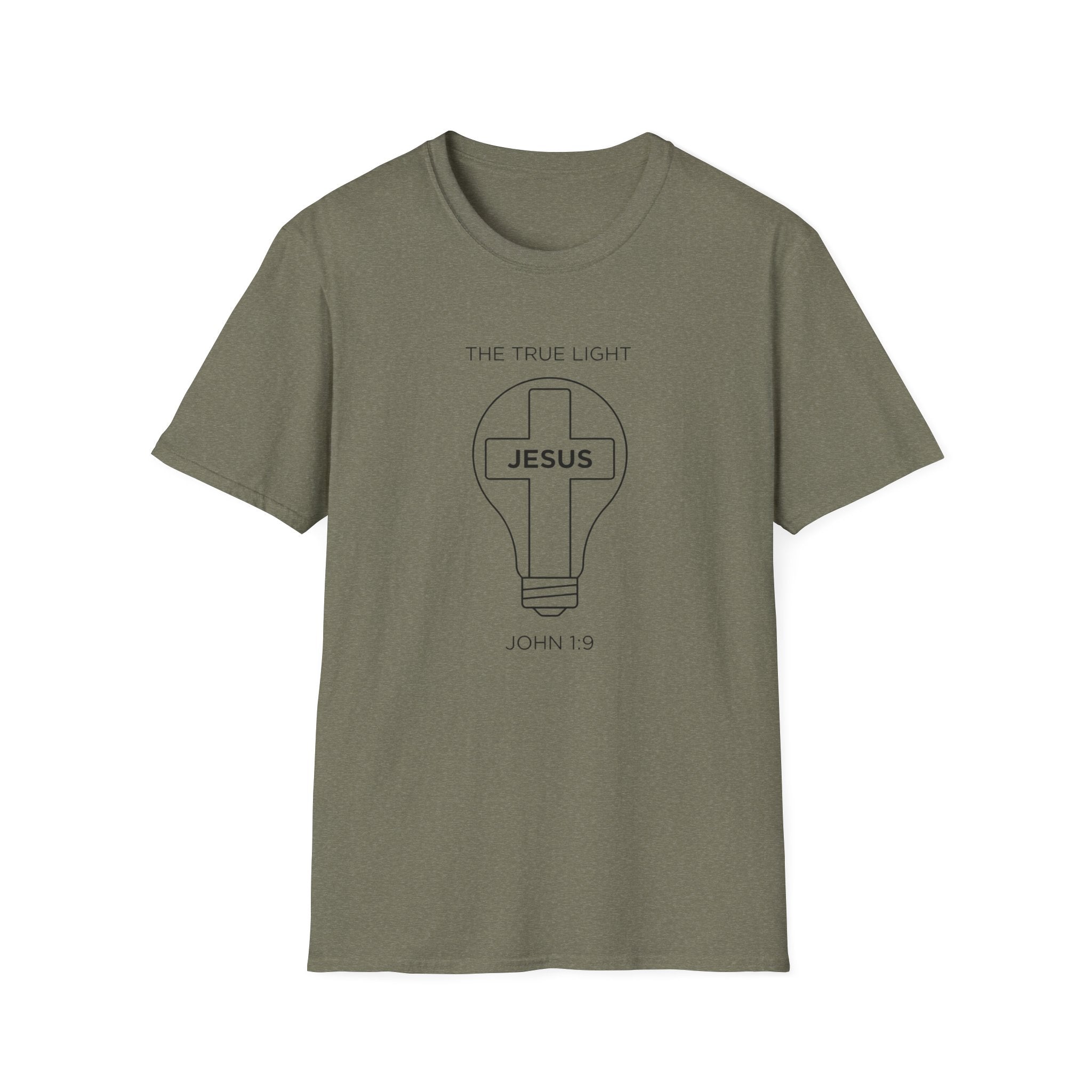 The True Light John 1:9 T-Shirt