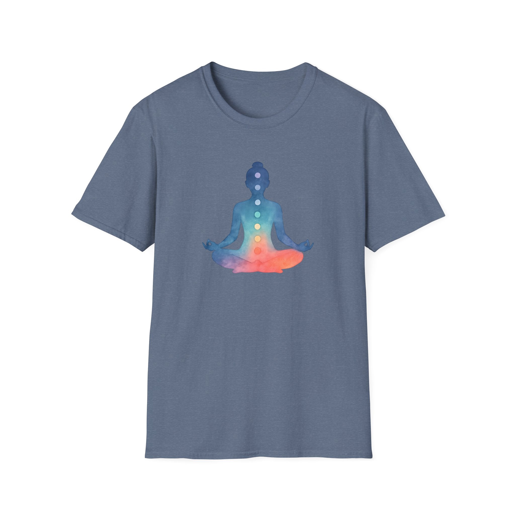 Chakra Meditation Silhouette T-Shirt