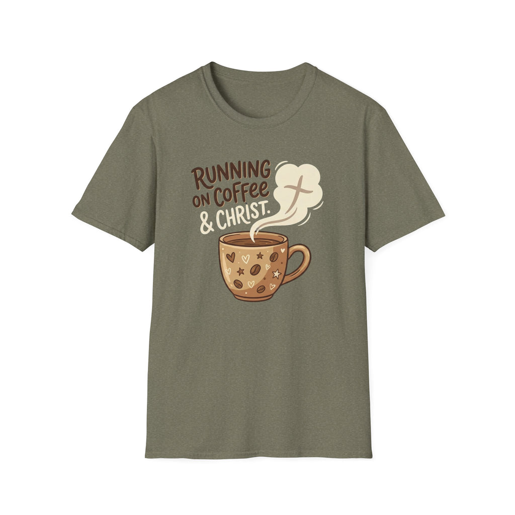 Running on Coffee & Christ T-Shirt