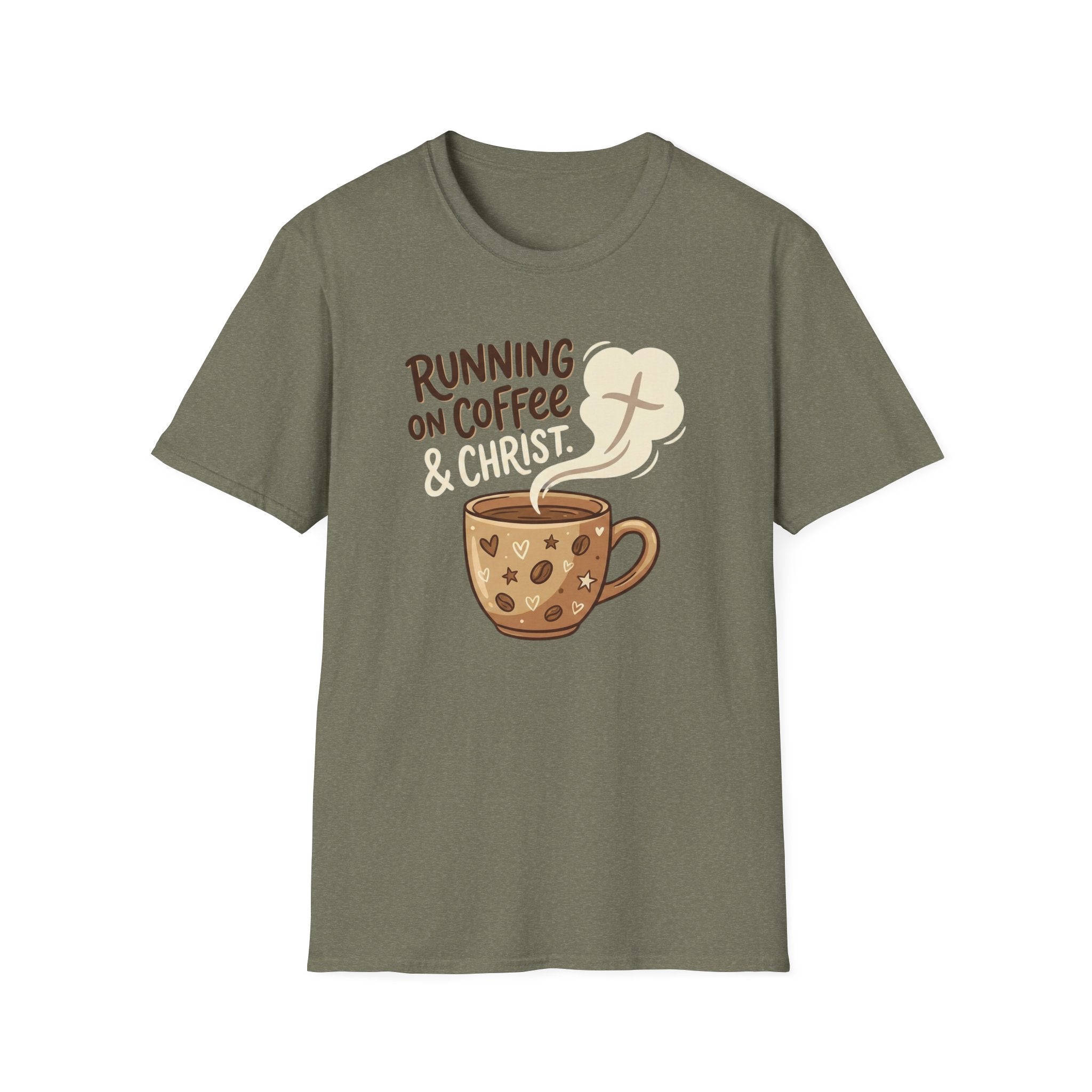 Running on Coffee & Christ T-Shirt